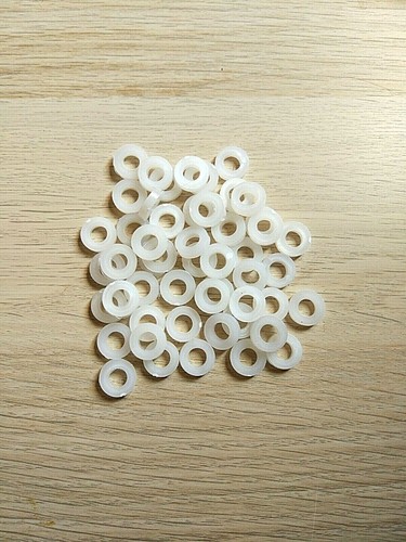Rondelles nylon blanche pour - blanche,