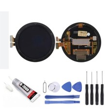 Ecran LCD + Vitre tactile pour Huawei Watch GT2e 2020 46mm + OUTILS + COLLE