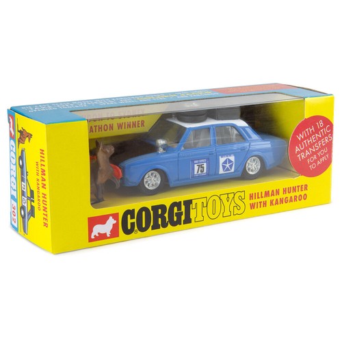 Corgi 302 hillman hunter - hunter, avec