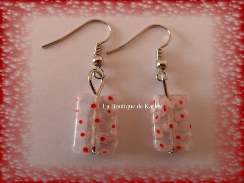 Boucles oreilles murano - boucles,