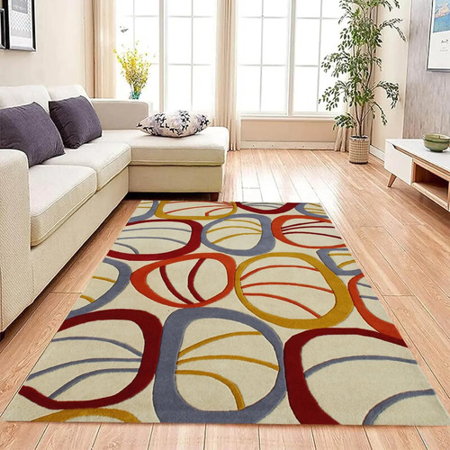Tapis moderne touffeté la - touffeté,