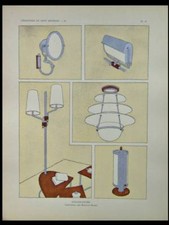 MAURICE MATET, LUMINAIRES ART