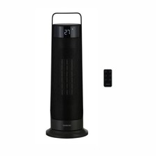 OCEANIC Soufflant Céramique 2000W Oscillante Télécommande Noir