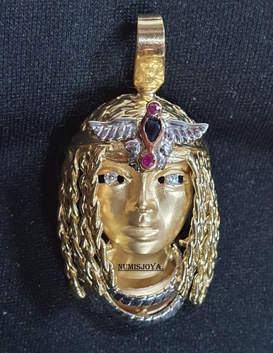 Pendentif reine cléopâtre - clÉopÂtre, or