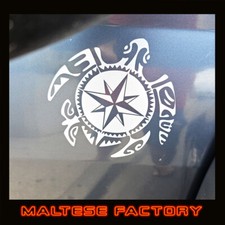Sticker Tortue Rose des Vents