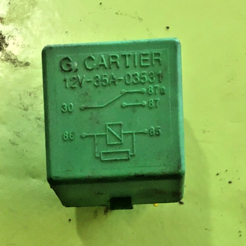 Relais cartier 12v a - cartier, 35