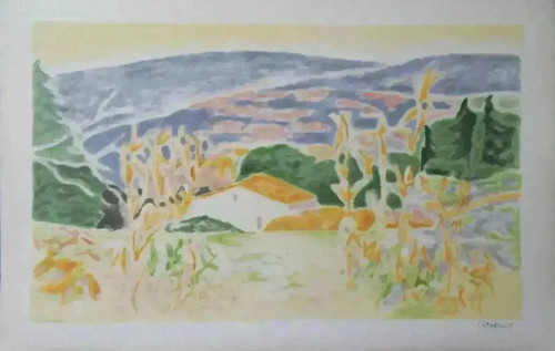 Jules cavailles luberon mas - cavailles:, luberon,