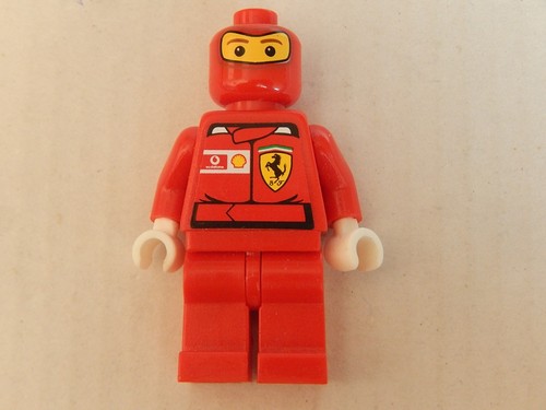 Lego minifigure f1 ferrari - lego,
