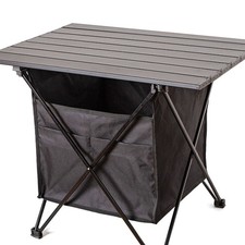 Outdoor Camping Folding Table Aluminum Alloy Camping BBQ Street Stall Side Table