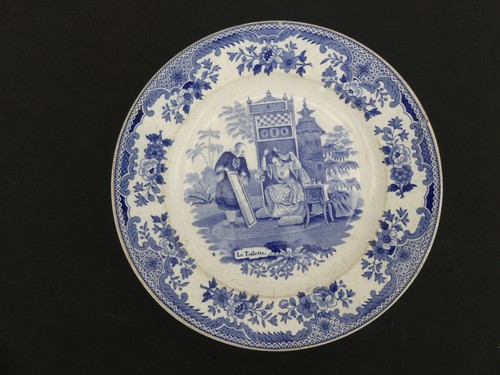 Assiette creil montereau - assiette,