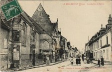 CPA MERLERAULT Grande Rue et