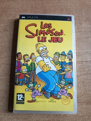 Les simpson jeu psp pal - :, psp.
