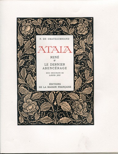Chateaubriand atala par - chateaubriand,