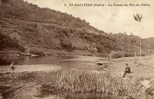 *18669 cpa Saint Gaultier - La Creuse au Pré du Chêne