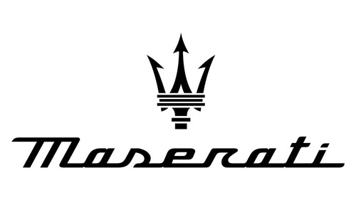 Maserati vinyl die cut - die, sticker