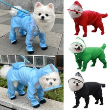 Manteau De Pluie À Capuche Pour Chien Et Chat - Veste Imperméable - /