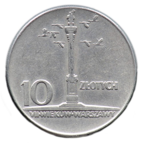 Zlotych 1965 pologne - 10,