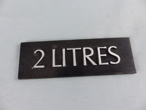 Simca litres insigne - ?, 2
