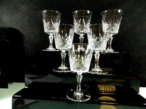 Lot cristal arques 6 - lot, d'arques-6