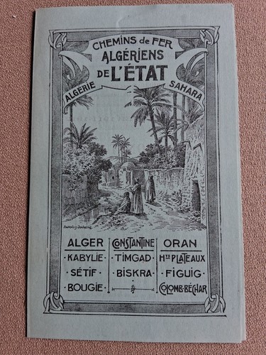 Chemins fer algeriens de - chemins,