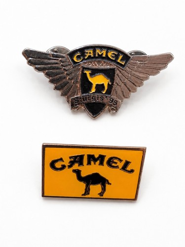 Camel lapel pins lot 2 - lot,