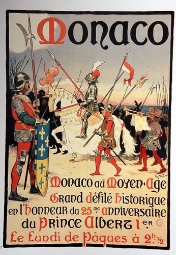 Affiche poster monaco - poster.,