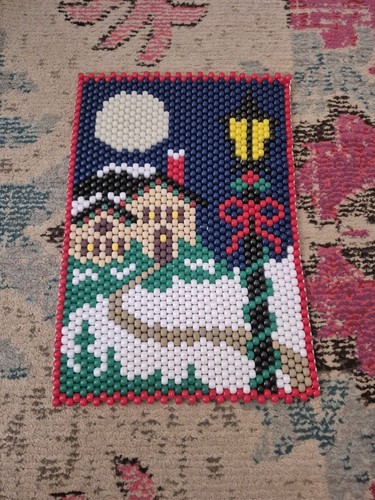 Handmade pony bead - , christmas