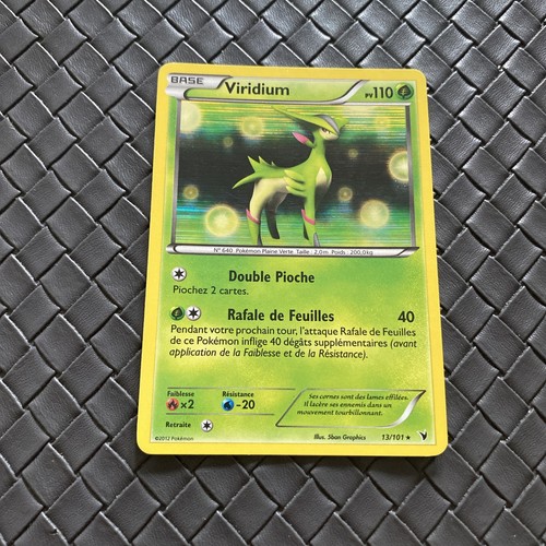 Carte pokémon viridium - carte, holo