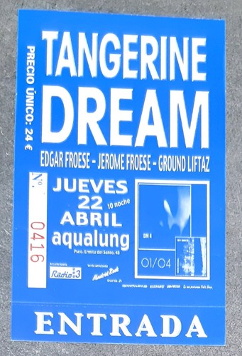 Ticket billet used place - used,