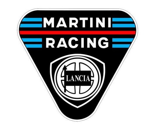 Sticker plastifié lancia - plastifié,