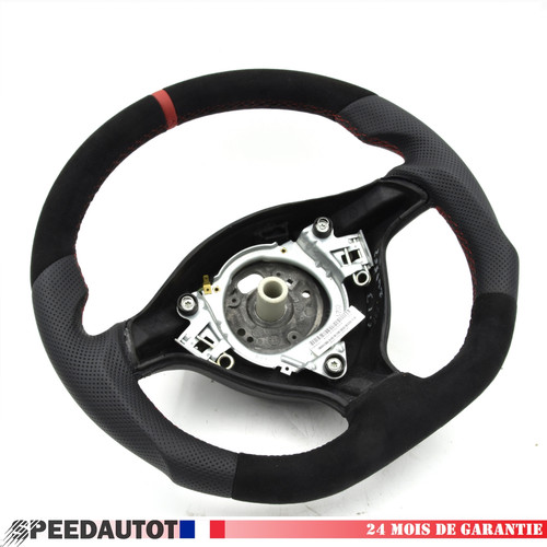 Tuning aplati volant cuir - aplati,