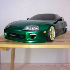 Tamiya 1/10 Supra A80 RC Car Body Only Drift Shell JDM Style Racing