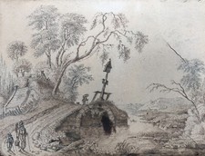 Dessin Ancien à La Plume