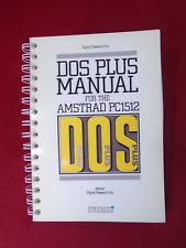 Dos Plus Manuel pour Le Amstrad PC1512 Par Numérique Recherche Encre, Glentop