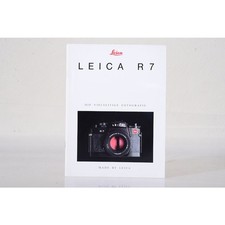 Leica R7 Prospectus / Brochure