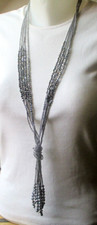 Grand collier sautoir chaine
