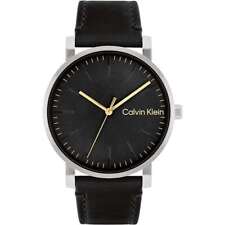 Montre Homme CK CALVIN KLEIN TIMELESS 25200262 Cuir Noir