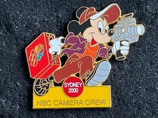a PINS PIN DISNEY MICKEY JO OLYMPIC MEDIA NBC SYDNEY 2000 VERSION DORE