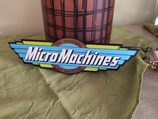 enseigne micromachines à exposer collection jouet 90's display micro machines