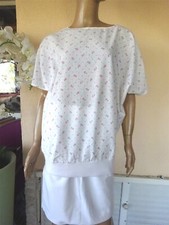 TUNIQUE D ETE VINTAGE FLEURIE