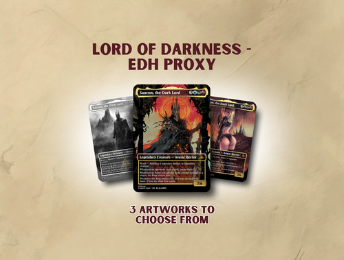 Sauron the dark - -, custom