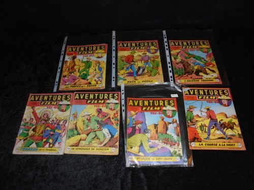 Lot aventures films série - aventures, 1°série