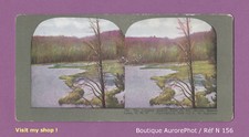 STÉREO VIEW COLOR 1903 : ÉTATS-UNIS, BEAVER LAKE, ARKANSAS  -N156
