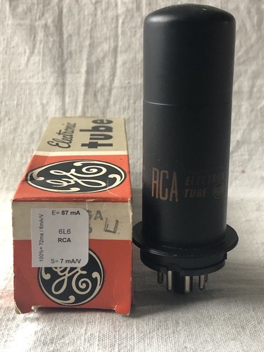 6l6 rca metal vacuum - rca, tube
