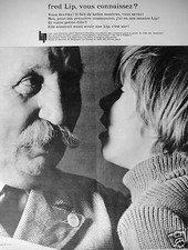 Publicité montre fred lip - fred,