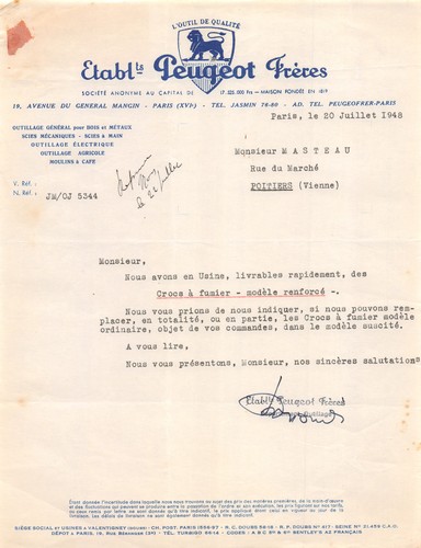 1948 outillage generale - 1948, pour