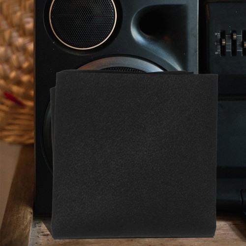 Tissu haut parleur noir - tissu, haut-parleur