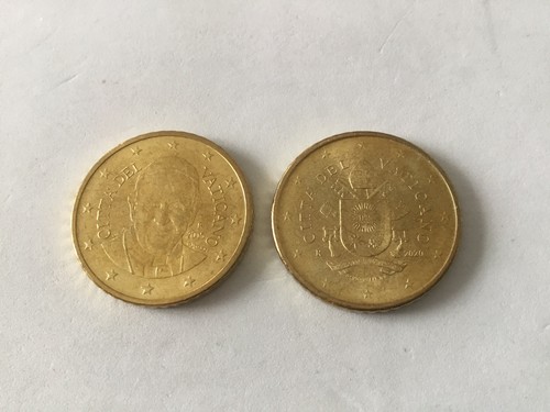 Vaticano pieces centimes - vaticano, 2