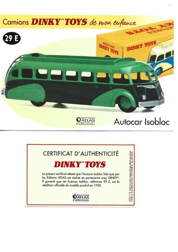Dinky toys fiche - toys, +