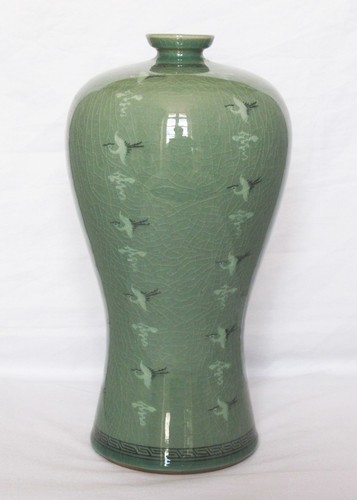 Vase coréen céladon - coréen, en